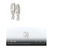 Pendientes Gemoro Mujer Diamanti in Oro blanco Diamante OB937BIA